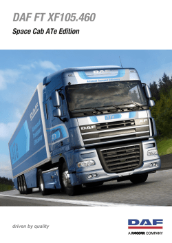 DAF FT XF105.460