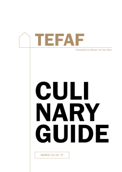 march 10-19 `17 - Maison van den Boer