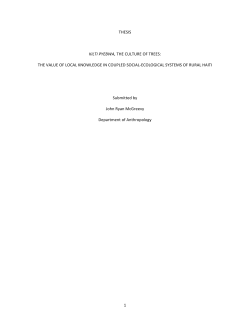 Chapter 3: Pwoblem Pyebwa - Center for Collaborative Conservation