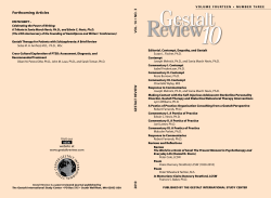 Contempt - Gestalt International Study Center