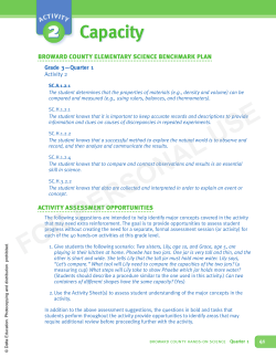 Broward County Hands-On Science Teacher Guide