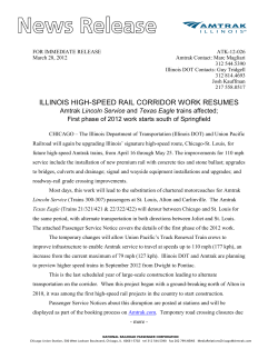 illinois high-speed rail corridor work resumes