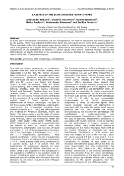 04 CL 10 AR - Acta Kinesiologica