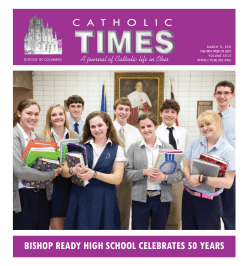 March 13 2011 - Roman Catholic Diocese of Columbus