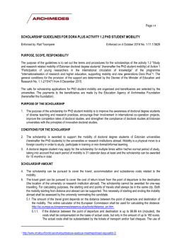 Dora Plus Activity 1.2 guidelines