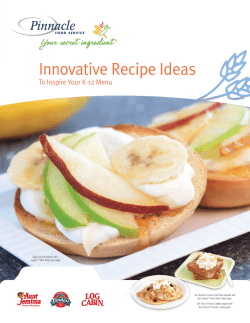 Innovative Recipe Ideas