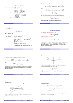 Lecture 25-28 - City, University of London