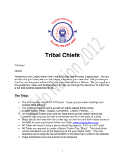 Tribal Chiefs - Allen Indian Guides and Princesses