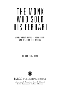 the monk who sold his ferrari