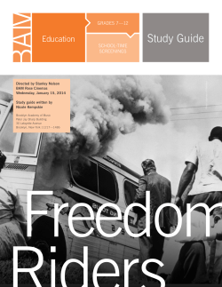 Freedom Riders Study Guide