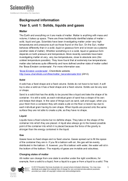 Background information