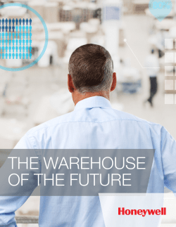 The Warehouse of the Future - An Introduction