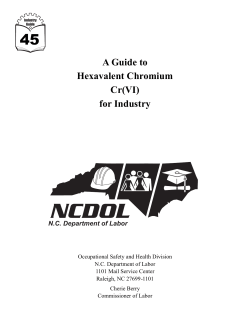 A Guide to Hexavalent Chromium