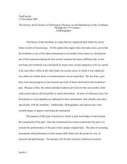 The History and Evolution of Performance Practice on and