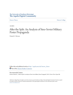 After the Split: An Analysis of Sino