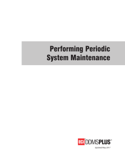 Performing Periodic System Maintenance