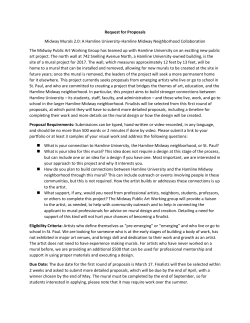 Hamline Mural RFP - Hamline Midway Coalition