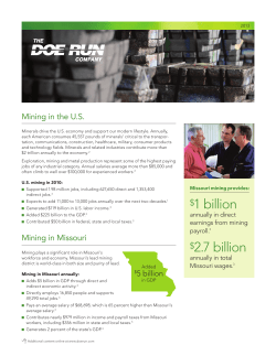 Economic Impact of Lead and Mining