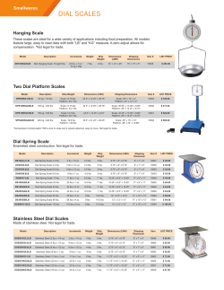 Dial Scales - Nella Cutlery