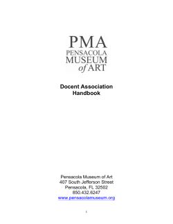 Docent Association Handbook