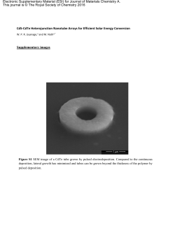CdS-CdTe Heterojunction Nanotube Arrays for Efficient Solar