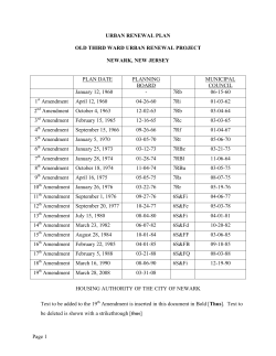 old third ward urban renewal plan