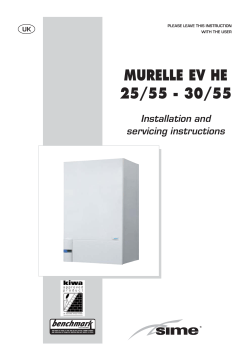 MURELLE EV HE 25/55 - Heating and Hotwater Industry Council