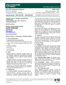 ESR-1792 - United States Gypsum Co.