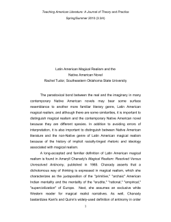 Teaching American Literature: A Journal of Theory and