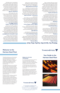 Your Guide to the Harrison Steel Plant