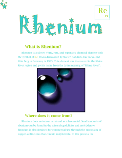 Rhenium 75