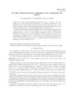 ON THE CORR&acute;ADI-HAJNAL THEOREM AND A QUESTION OF