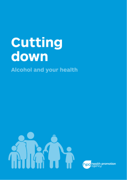 Cutting down - Alcohol.org.nz