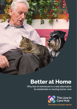 Now! - The Live In Care Hub
