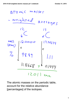 2016-10-31 weighted atomic masses