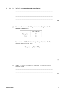 1. (a) - KS5Chemistry