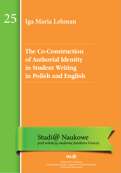 Studi@ Naukowe - Uniwersytet Warszawski