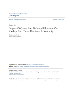 Impact Of Career And Technical Education On - Encompass