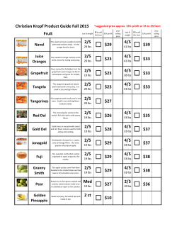 2015 School Selection guide