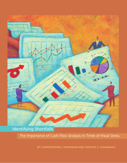 Identifying Shortfalls