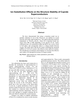 Ion Substitution Effects on the Structure Stability of Cuprate