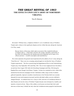 the great revival of 1863