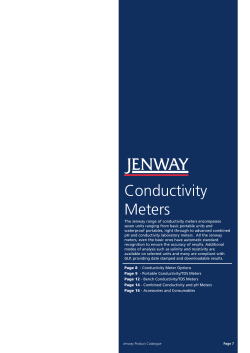 Jenway Conductivity Meters
