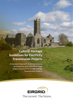 Cultural Heritage Guidelines for Electricity Transmission