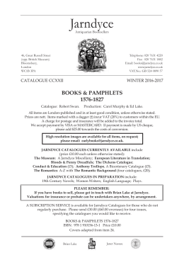 PDF Catalogue