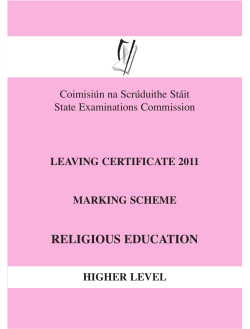 Paper (marking scheme)