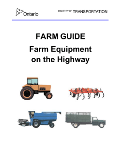 Farm Guide - Ontario.ca