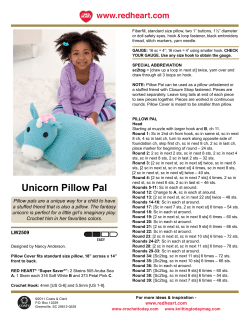 Unicorn Pillow Pal