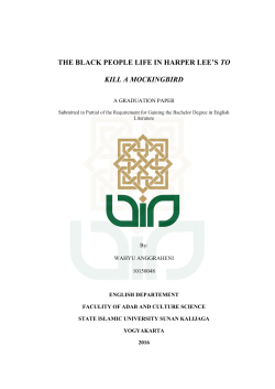 the black people life in harper lee`s to kill a mockingbird