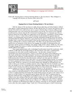 Stepping Down to Human: Remixing Identity in The Last